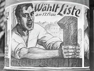 Campaigns: Election poster of the SPD, 1929