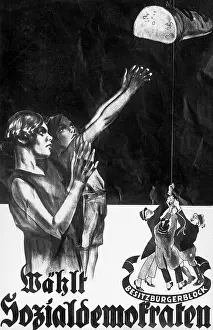 Motif: Election poster of the SPD in the 30's