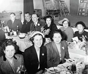 Monmouthshire: Election victory dinner in Bangor, Monmouthshire, Wales