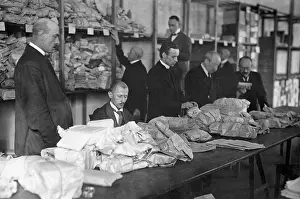 Ballots: Election workers during the Reichstag elections, 1920