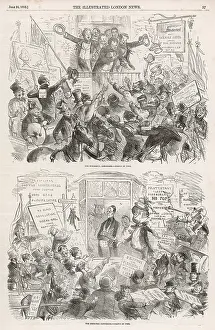 Phiz: Elections of 1852 by Phiz