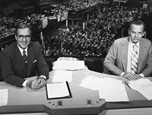 Brinkley: US Elections. From left: John Chancellor ?