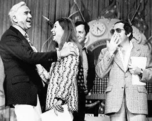 Telethon: US Elections. From left: Lorne Greene, Shirley ?