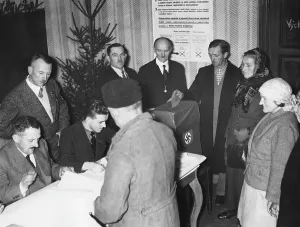 Ballot: Elections in Zwetlai, 1938