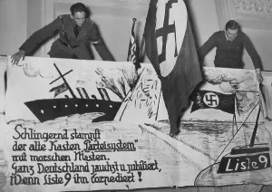 Openly: Electoral advertisement of the NSDAP for the Reichstag elect