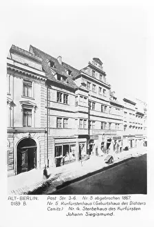 Elector: Elector's House in Berlin-Mitte, around 1860