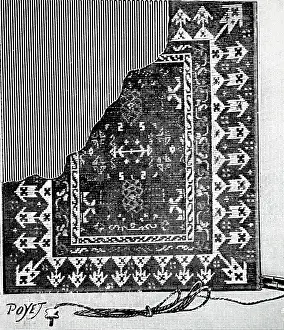 Camille: Electric blanket showing arrangement of heating