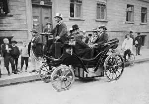 Henschel: Electric car in Berlin, 1899