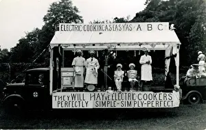 Float: Electric Cooker - Oven Advertising Float, Great Finborough