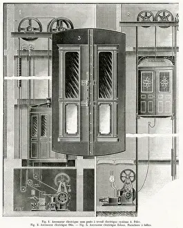 Pulleys: THREE ELECTRIC LIFTS