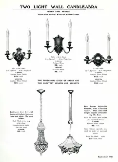 Candelabra: Electric Light Fixtures catalogue, Candleabra (Candelabra)
