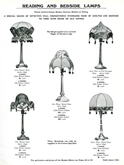 Fixtures: Electric Light Fixtures catalogue, Reading and Bedside Lamps