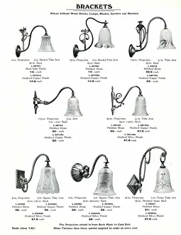 Fixtures: Electric Light Fixtures catalogue, Brackets