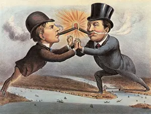 Inventors: The Electric Light, Thomas Edison and C.F. Brush
