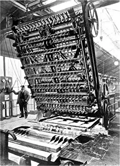 Josse: Electric Paving Block Machine, 1908