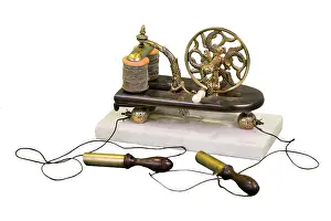 Remedies: Electric shock therapy machine