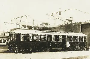Heliopolis: Electric Train carriage - Egypt