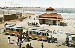 Ramleh: Electric Tram - Alexandria, Egypt