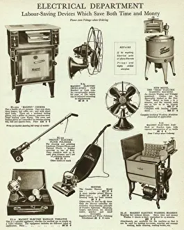 Polisher: Electrical appliances 1929
