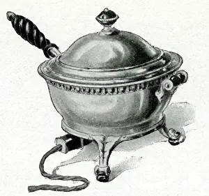 Chafing: Electrical chafing dish 1912