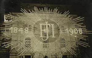 Jubilees: Electrical lighting FJI and 1848 and