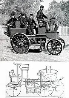Adjutant: Electrically powered fire wagon used by the Paris