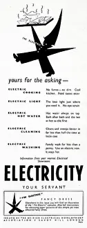 The Ray Family Collection: Electricity Promotional Advertisment