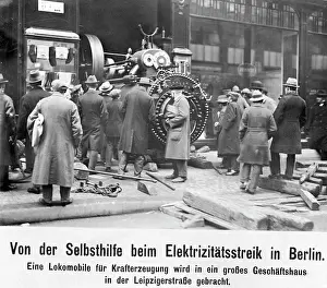 Strikes: During the electricity strikes the inhabitants