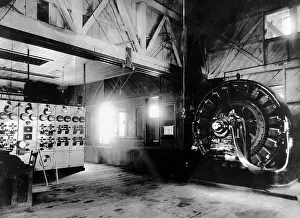 Westinghouse: Electricty. Westinghouse AC generator. The ?