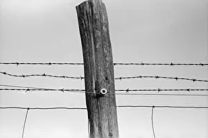 Electrification: Electrified barbed wire fence. As the New ?