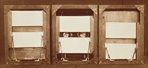 Electro: Front of electro-shutters, with positions of panels before