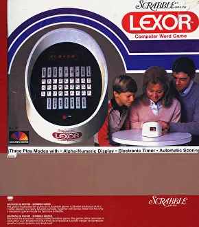 Scrabble: Electronic Plastic electronic computer game
