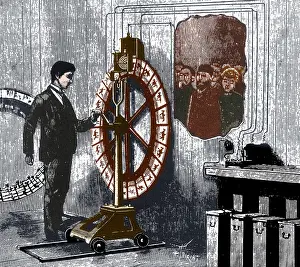 Illusion: Electrotachyscope, Animated Picture Machine, 1889