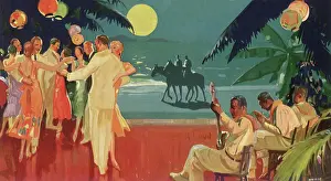 Vacations: Elegant Couples dance in Hawaii