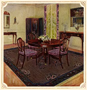 Mahogany: Elegant Dining Room