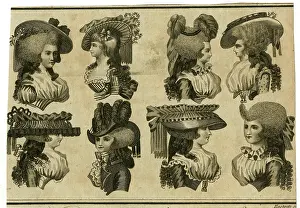 Ribbons: Elegant and fashionable ladies headdresses and hats