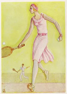 Sportswoman: ELEGANT FRENCH PLAYER
