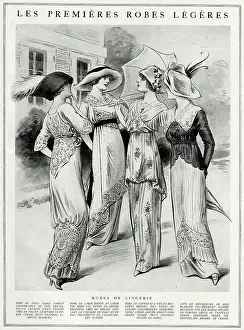 Garment: Elegant garden dresses 1912