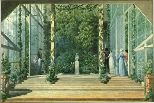 Pompeian: Elegant Greenhouse
