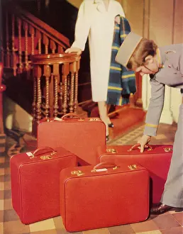 Bellboy: Elegant luggage 1956