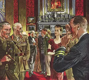 Gatherings: Elegant Military Party
