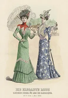 Philip Talmage: TWO ELEGANT WOMEN 1900