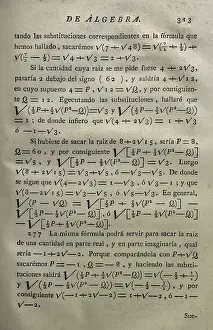 1779: Elementos de Matematica by Spanish architect Benito Bails