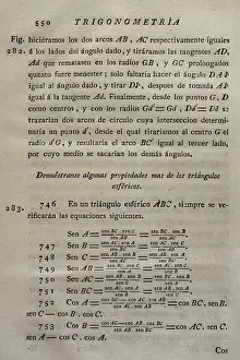 1779: Elementos de Matematica by Spanish architect Benito Bails