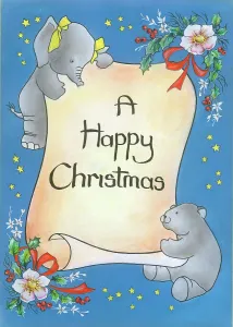 Pedley: Elephant and Bear with A Happy Christmas