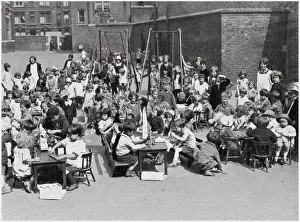 Instead: Elephant & Castle - L.C.C. opens playgrounds 1928
