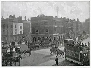 Omnibuses: Elephant and Castle, London