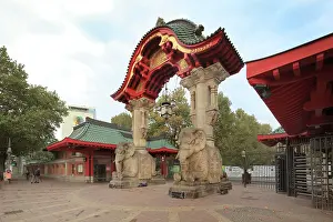 Zoologischer: Elephant Gate, Berlin Zoo, Tiergarten, Berlin, Germany