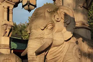 Zoologischer: Elephant Gate, Berlin Zoo, Tiergarten, Berlin, Germany