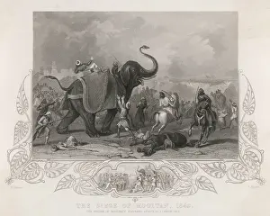 Mooltan: ELEPHANT/SIKH WAR/1849